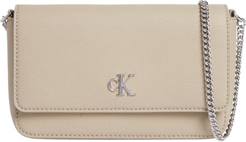 Calvin Klein Damen MINIMAL Monogram Lange Geldbörse, Geschirr