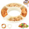 Cuencos Aperitivos para Stanley Cup Accesorios, Bandejas para Aperitivos para Stanley Accesorios, Bandeja para Stanley Cup 40oz, Plato de Snacks Dividida de 4 Compartimentos para Dulces Nueces