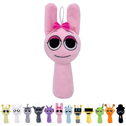 SYSYSYYASNL Sprunk Plush Animal, 7.8-Inch Cute Plushies, Soft and Cuddly Plush for Halloween, Christmas, Valentine's Day, Birthday Gifts for Boys, Girls and Fans