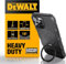 DEWALT 360° Rotatable Magnetic Ring for iPhone 16 Pro Max Case, Heavy Duty Drop Protection Fit for MagSafe w/Stand & Ring Holder, Shockproof Nanobubbles for iPhone 16 Pro Max Phone Case Ostand, Black