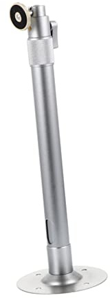 Teleskop Kamerahalterung 30-60cm Aluminiumlegierung Silber | 360° Schwenkbar, 90° Neigbar, Gewinde Schraubmontage für Innen und Außenbereiche