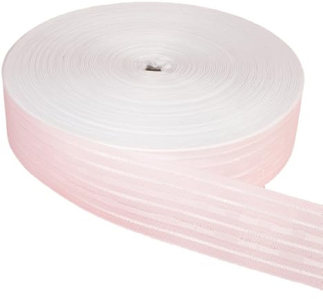 WANYI Gardinenband Kräuselband Gardinen Gardinenband zum Aufnähen 12M×6CM Universal Vorhangband Reihband Faltenband für Gardinen Band Zubehör