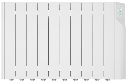 CálidaHome Sentinel 1500W –Emisor térmico eléctrico (10 elementos) con fluido de alta transferencia 150 W/elemento, con detector de presencia – Para estancias de 15–20 m²