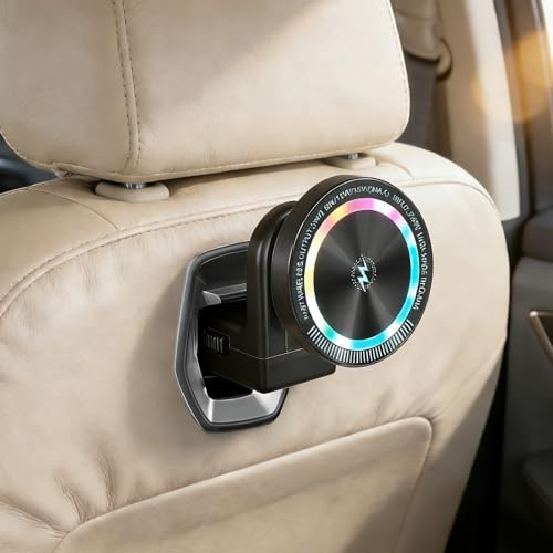 Auto Tablet Halterung Tablethalterungen Kompatibel mit BMW X3, X5, X6, 5, 7, i5, iX (2023-2025) G45, G60, G05, G06, G61, Rücksitz Magnetische Tablet Halterung, Autohalterung Handyhalterung Magnetische