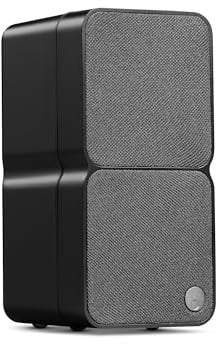 Cambridge Audio MSX 20 – Ultra Compact Range Wired Satellite Bookshelf and Desktop Surround Speaker with BMR Technology, Includes Keyhole for Wall/Stand Mounting - Amplifier Required – Black