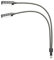 ah Stands SLED2ULTRABNC LED-Schwanenhalsleuchte mit BNC-Anschluss schwarz