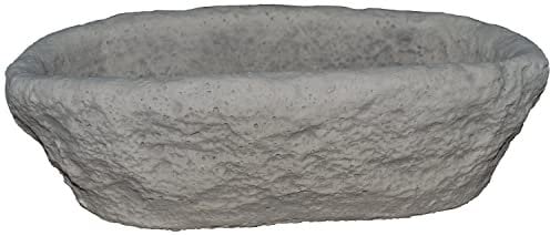 Fioriere mortaio Decogarden pietra antica (Cm. 40x23xH23 Peso 8 Kg.)
