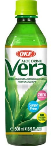 OKF - Aloe Vera Getränk (Zuckerfrei) - Multipack (20 X 500 ML)