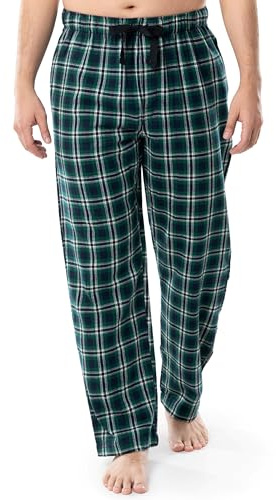 Fruit of the Loom Pantalon de Pyjama en Flanelle Tissée Teint en Fil - Bas de Pyjama - Pantalon de Pyjama en Flanelle tissée Teint en Fil - Homme