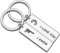 JMIMO Porte-clés Star Wars avec inscription « I Love You I Know » - Cadeau de mariage pour couple - Cadeau pour homme et femme