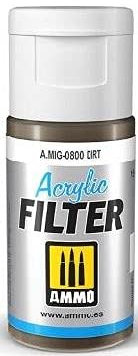 ACRYLIC FILTER DIRT JAR 15 ML (5/21) *