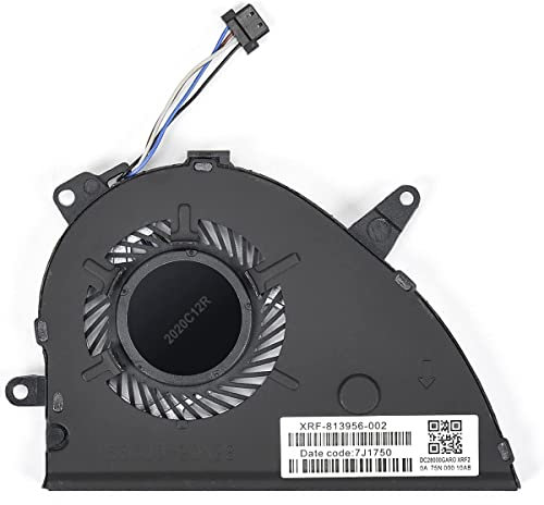 Replacement CPU Cooling Fan for HP Pavilion 15-cs 15-cw Series, 15-cw0505sa 15-cs0053cl 15-cs0051wm 15-cs0072wm 15-cs0079nr 15-cs0021na Series Laptop P/N: L25584 NS85B00-17K24