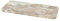 Bloomingville Serviertablett aus Marmor, Beige und Weiß