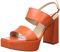 Högl Damen Cindy Sandaletten, Orange, 39 EU X-Weit