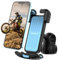 POSIKO Motorrad-Handyhalterung, Fahrrad-Handyhalterung, verstellbare Handyhalterung, Fahrrad-Roller-Lenker-Handyhalterung, Clip für iPhone 14 Plus/Pro Max/13, Galaxy S9 und 11,9–17,3 cm (4,7–6,8 Zoll)