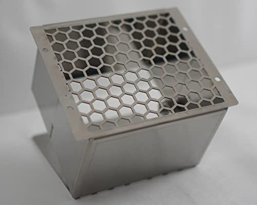Ventilador de suelo, paso de gas, caja de gas, rejilla de ventilación, etiqueta para maletero, acero inoxidable