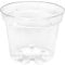 Garronda Pots Horticulture Ronds Transparents Pots pour Culture de Plants de Plantes et Fleurs GD-0024 (Transparent, ⌀ 19cm H 15cm)