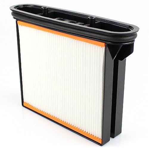 PakTrade Premium Filter Faltenfilter-Kassette geeignet für Eibenstock DSS 1225/1250, DSS 25, DSS 25 A, DSS 25A, DSS 35 iP, DSS 35M iP, DSS 50, DSS 50A, DSS 50M | kompatibel mit 35301000