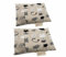 2 (pcs) Bouillotte Bebe Colique (15x10 cm) - Bouillotte Bebe Anti Colique - Anti Colique Bebe - Bouillotte Micro Onde - Bouillotte Micro-onde - Comprend une Pochette
