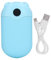Dekaim Mobile Phone Power Bank Rechargeable Hand Warmer with 5S Rapid Heating, USB Charging, 2400mAh Power Bank, Digital DisplayBlue