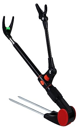 Parliky Rutenhalter Angelrutenständer Bodenstützständer Für Angeln Installieren Und Langlebig Zum Angeln Sitzend Mit Freien Händen Genießen Für Angelfreunde Und Familie