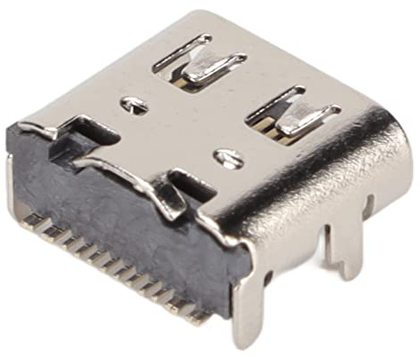 5pcs USB -Ladeanschluss, Ladeanschluss des Spiels Handle, Typ C -Schnittstelle Ersatz für Gamepad -Ladebuchse, USB -Ladebuchsenanschluss Reparaturteile für 5