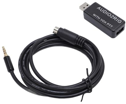 Interfaccia modalità digitale, connettore radio con cavo FT818, codec audio USB per WSJT X, FlDigi, Vox HF Kit VHF UHF FT8 FT4