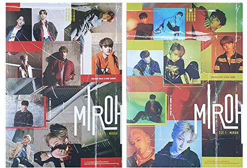 Stray Kids SKZ - CLE 1: Miroh Album (Cle 1 Version + Miroh Version Set) 4. Mini-Album CD-R + Cover + Fotobuch + QR-Fotokarten