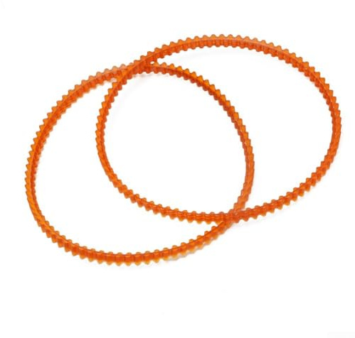 2 Stück Nähmaschinen-Motorriemen, 32,5/34/35,5 cm Umfang – Nylon-Motorantriebskeilriemen – für elektrische Haushaltsnähmaschinen – Einzelzahn (34 cm)