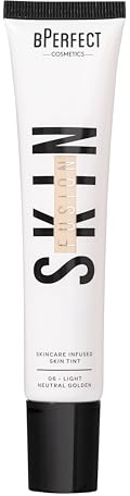 BPerfect Skin Fusion Skin Tint SPF 25 – Lightweight, Buildable Skincare Hybrid for a Radiant, Natural-Look Base – Shade 6 Light Neutral Golden, 30ml