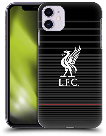 Head Case Designs Offizielle Liverpool Football Club Kit Weiss Und Schwarz Liver Bird Harte Rueckseiten Handyhülle Hülle Huelle kompatibel mit Apple iPhone 11