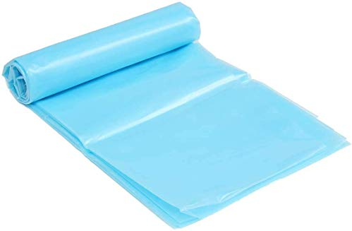 Baogu Blau HDPE 20S 0,15 mm Verstärkt Teichfolie für Gartenteich Pools UV-Beständig reißfest umweltfreundlich (2.5x2.5m)