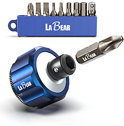 11pcs 1/4 DR Palm Ratchet kit, Mini Ratchet,Finger Ratchet,Gear Ratchet, Screwdriver Bits with Philips,Slotted