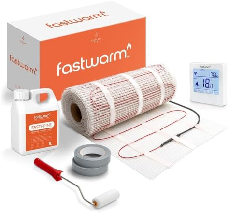Fastwarm 150W Electric Underfloor Heating Sticky Mat Kit