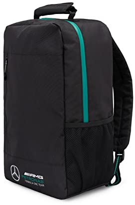 MERCEDES AMG PETRONAS Formula One Team - Offizielle Formel 1 Merchandise Kollektion - Rucksack - Schwarz - Erwachsene - Einheitsgröße