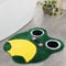 ZZDXL Badezimmerteppich Frosch Badematte rutschfest,Weiche Badteppich,Badvorleger Duschvorleger,Teppich Badezimmer Waschbar,Bad Teppich Flauschig40×60cm