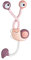 Jouet de Pommeau de Douche pour Le Bain de Bébé, Jouet de Bain Bébé Mignon Escargot Jeux de Bain Jouets Bain de Baignoire Jouet de Piscine Enfant Jouet De Douche pour Bébé Enfants Cadeau