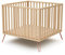 JURABABY - Laufgitter 100 x 100 cm, Retro, Buche und Terracotta