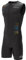 Fahrrad-Skinsuit für Herren, mit Gel gepolstert, einteilig, Trisuit, kurz, sublimiert, einzigartiges Design, Trägerhose (ärmellos, Schwarz, mehrfarbig, XL), Ärmellos, Schwarz, mehrfarbig, XL