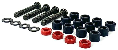 Suptek Tornillos de Montaje para TV Samsung M8, Tornillos de 45mm con Arandela y Espaciador, Kit de Montaje en Pared para TV (YF-UVSP3)