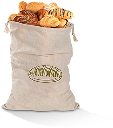Tsuchiya Brotbeutel Aus Leinen | Wiederverwendbar Brotaufbewahrungsbeutel Für Hausgemachtes Brot | Große Aufbewahrung Brotbeutel Für Brot, Baguette,selbstgemachtes Brot Und Weitere Lebensmittel