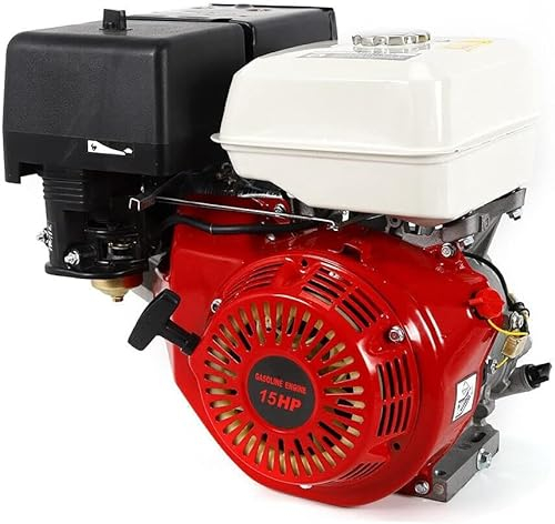 15 PS 4-Takt-Benzinmotor, 420 cc HV-Benzinmotor Zwangsluftkühlung 4-Takt 9000 W 3600 U/min Kartmotor