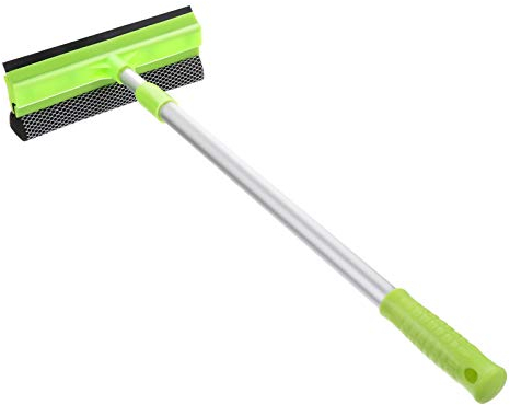 KOMBIUDA 1 Pc Essuie-Glace Télescopique Raclette Vitre Raclette De Douche Raclette De Pare-Brise Un Verre Éponges pour Le Nettoyage Fenêtre De Voiture Brosse De Nettoyage Auto Plastique
