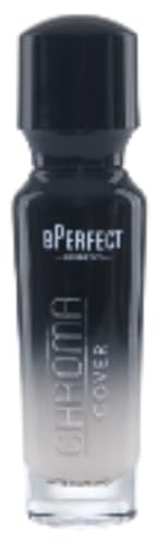 BPerfect Chroma Cover Mattierende Grundierung – Flüssiges Gesichts-Make-up mit Hyaluronsäure und Vitamin E – Weiches mattes Finish – 30ml – Shade 1 - N1 Fair Neutral Beige