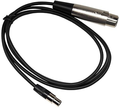 Milestock 4-Pin TA4F to XLR Female Connector Cable Compatible with Shure WA310 T1 UT1 SC1 BLX1 PG1 PGX1 GLXD1 QLXD1 SLX1 LX1 ULX1 UC1 UR1 UR1M U1 BLX FP SLX ULX-S UHF-R Axient Transmitter