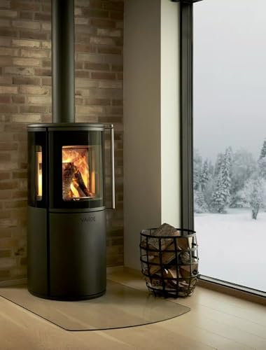 VARDE Nordic 9 AIR Kaminofen Ofen schwarz mit Seiten Glas 101183