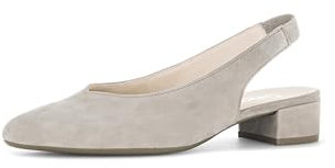 Gabor Damen Slingpumps, Frauen Absatzschuhe,Ausgehschuhe,Abendschuhe,Court Shoes,Slingback,knöchelriemchen,Heels,Visone (bezogen),39 EU / 6 UK