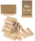 Qixuer 20 Pièces Porte-cartes en Bois, Porte-Cartes de Table, Porte-Cartes Postales Porte-Photos pour Mariages, Restaurants, Banquets et Fêtes Porte-Cartes de Menu
