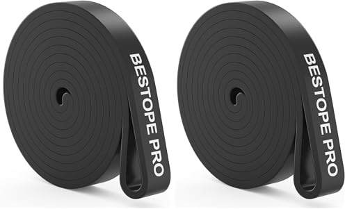 BESTOPE PRO Resistance Band, Widerstandsbänder Set für Krafttraining, Pull Up Training Fitnessbänder für Klimmzug/Stretching/Yoga/Krafttraining/Pilates/Crossfit, Männer und Fraue