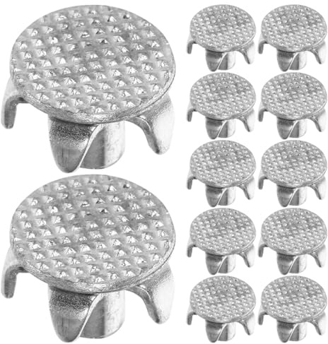 Amosfun 100 Punte Antiscivolo da 5 Denti per Scarpe Ramponi Antiscivolo per Esterni per Ghiaccio per Escursioni Invernali e Viaggi sulla Neve